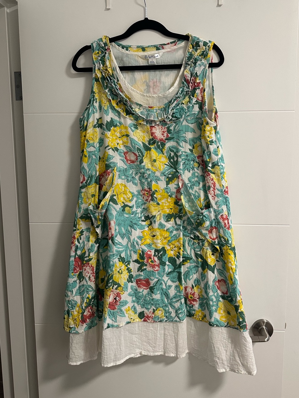 April Cornell Floral Mini Dress